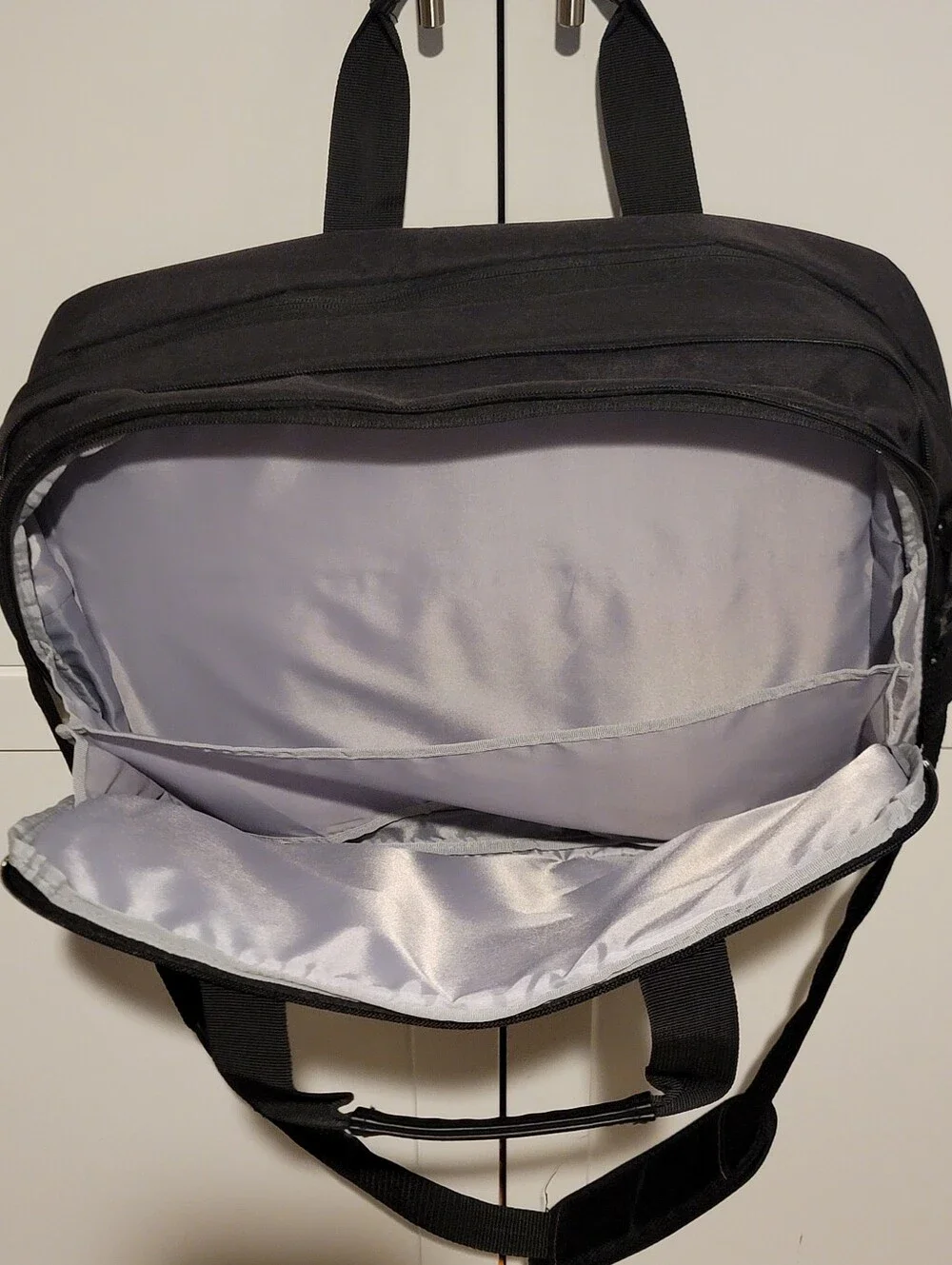 Bagsmart 17.3 Inch Laptop Bag Expandable Computer Bag Briefcase Black